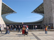 Fussball Bundesliga am Samstag im Berliner Oly